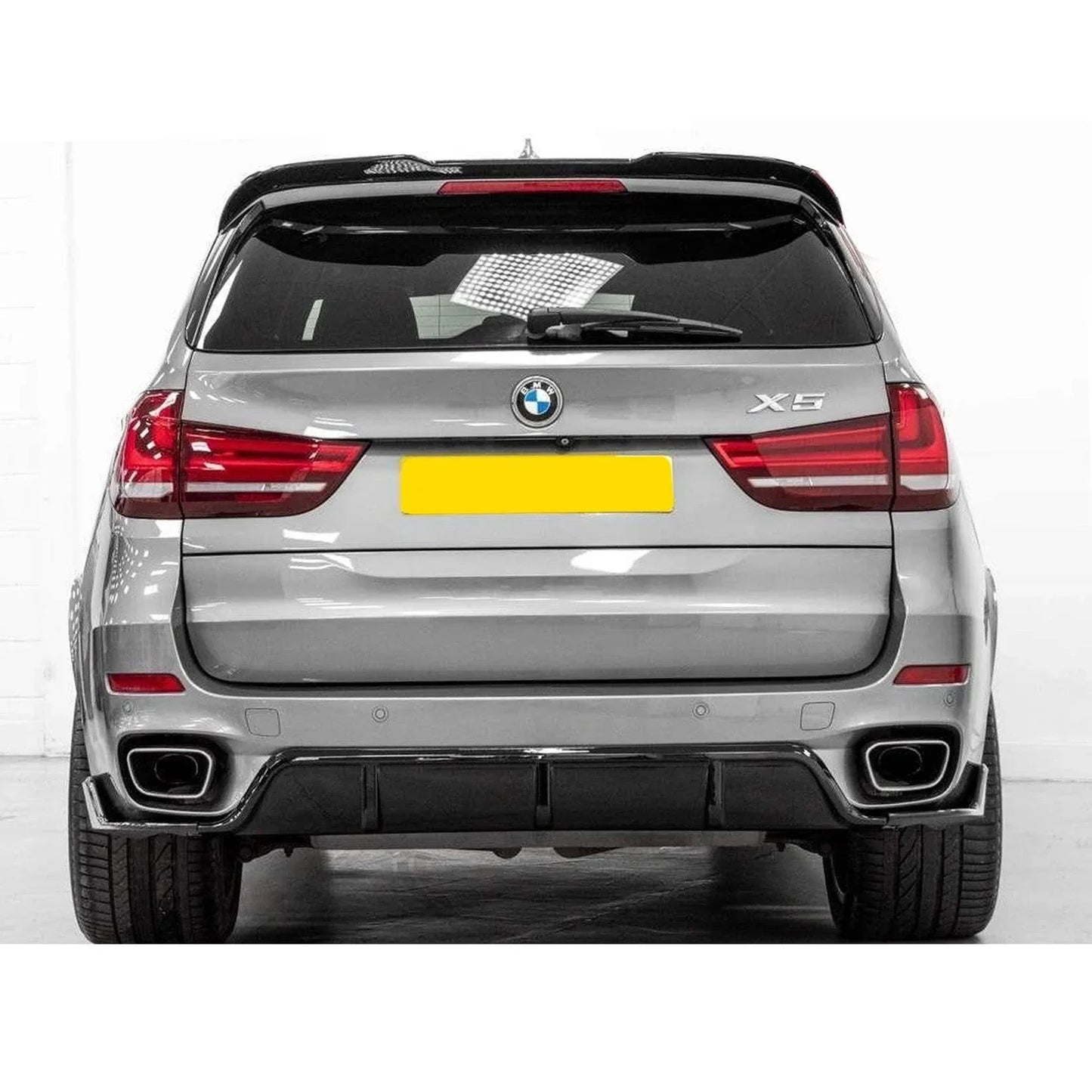 BMW X5 F15 2013-2018 Black Knight Rear Roof Spoiler In Gloss Black