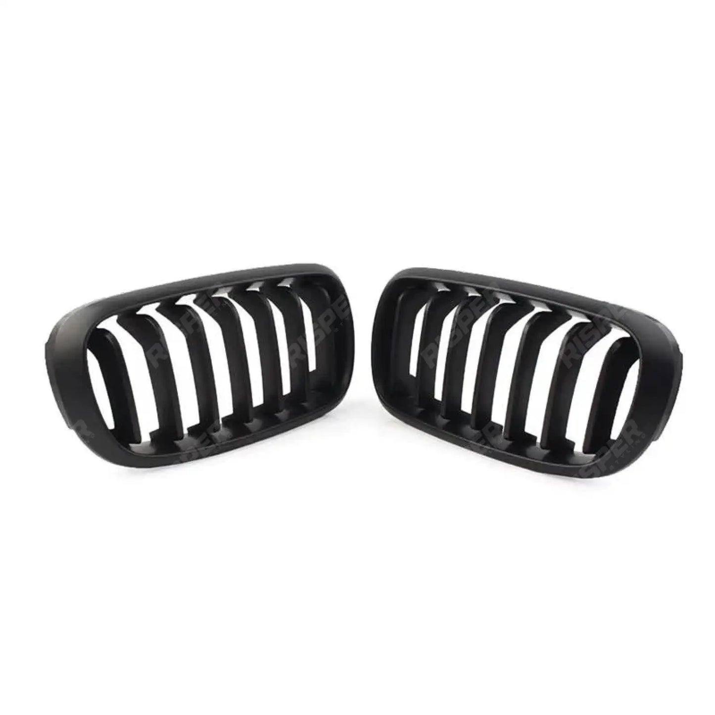 Bmw X5 F15 2013-2018 - Matte Black Front Grill - Solid Slat