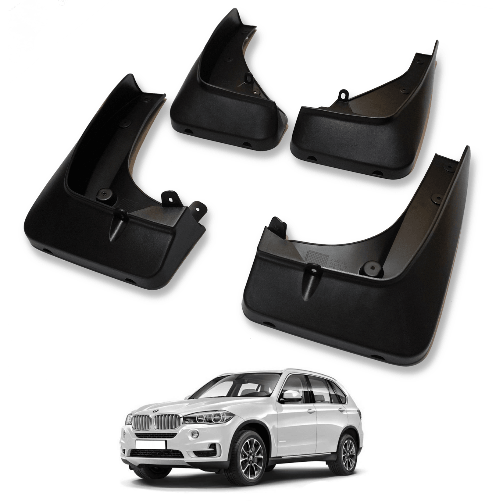 BMW X5 F15 2014-2018 OE Style Mud Flap Set “ For Models Without Side Steps - TMC Motorsport