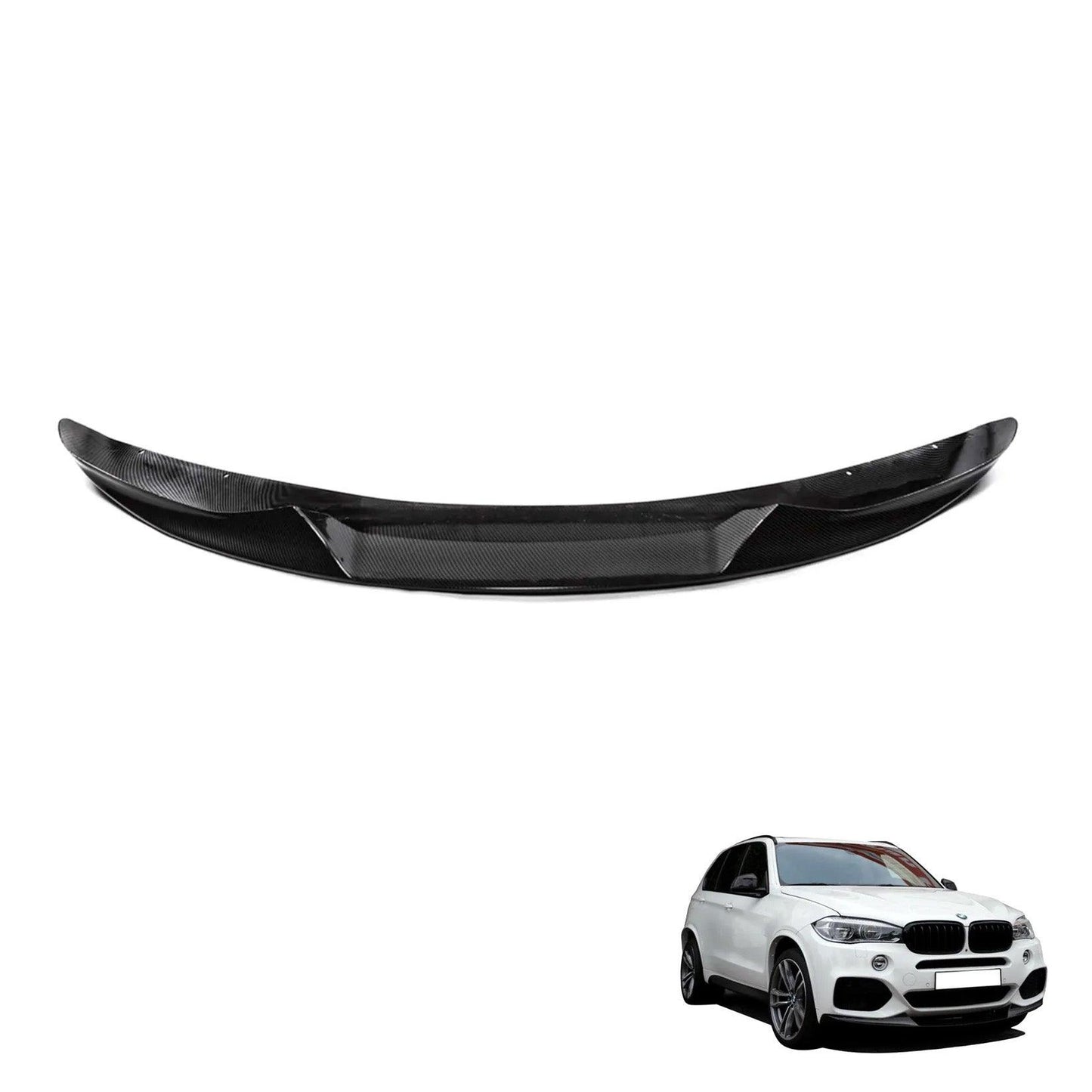 BMW X5 F15 M Sport 2013-2018 - Front Splitter Lip in Carbon Look - TMC Motorsport