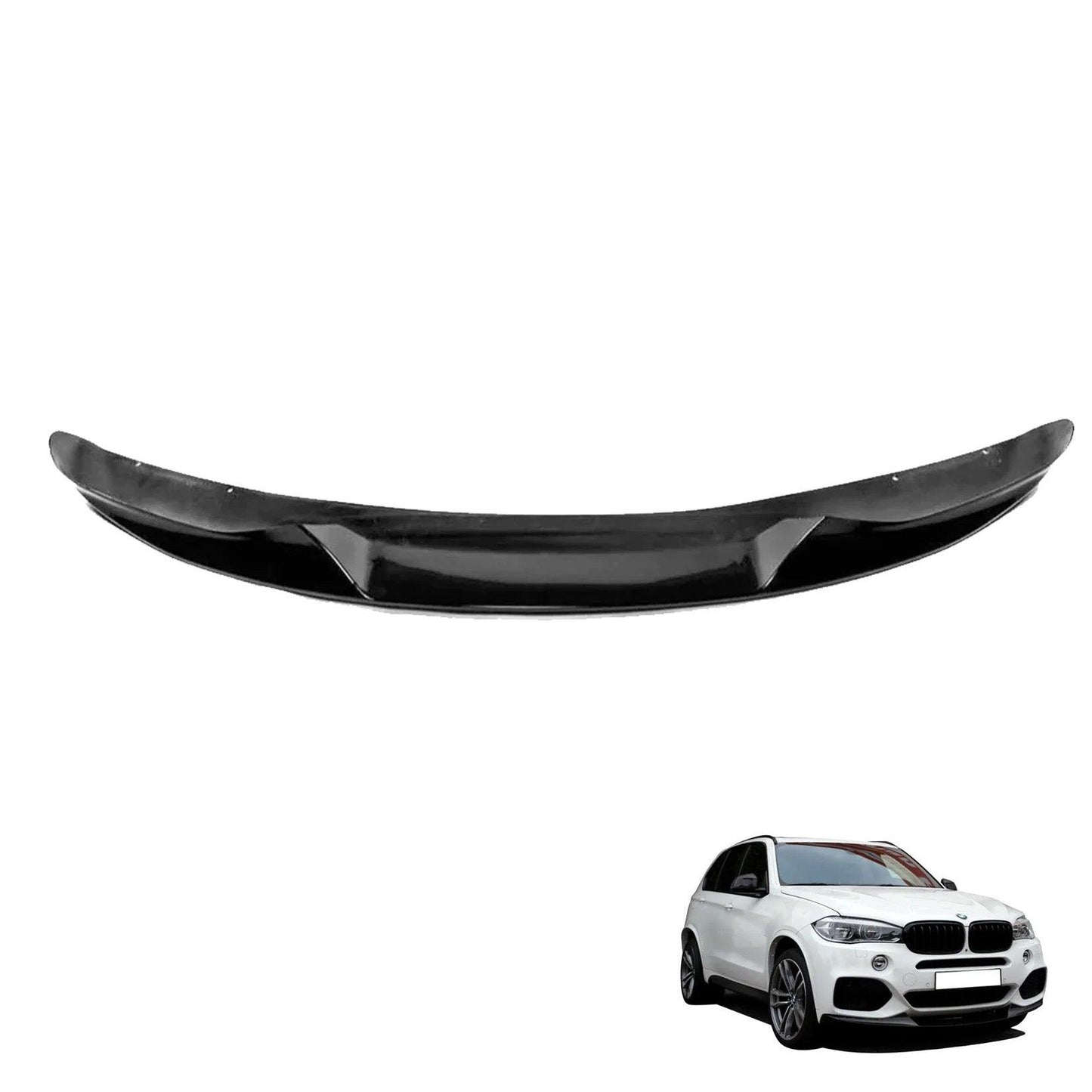 BMW X5 F15 M Sport 2013-2018 - Front Splitter Lip in Gloss Black - TMC Motorsport
