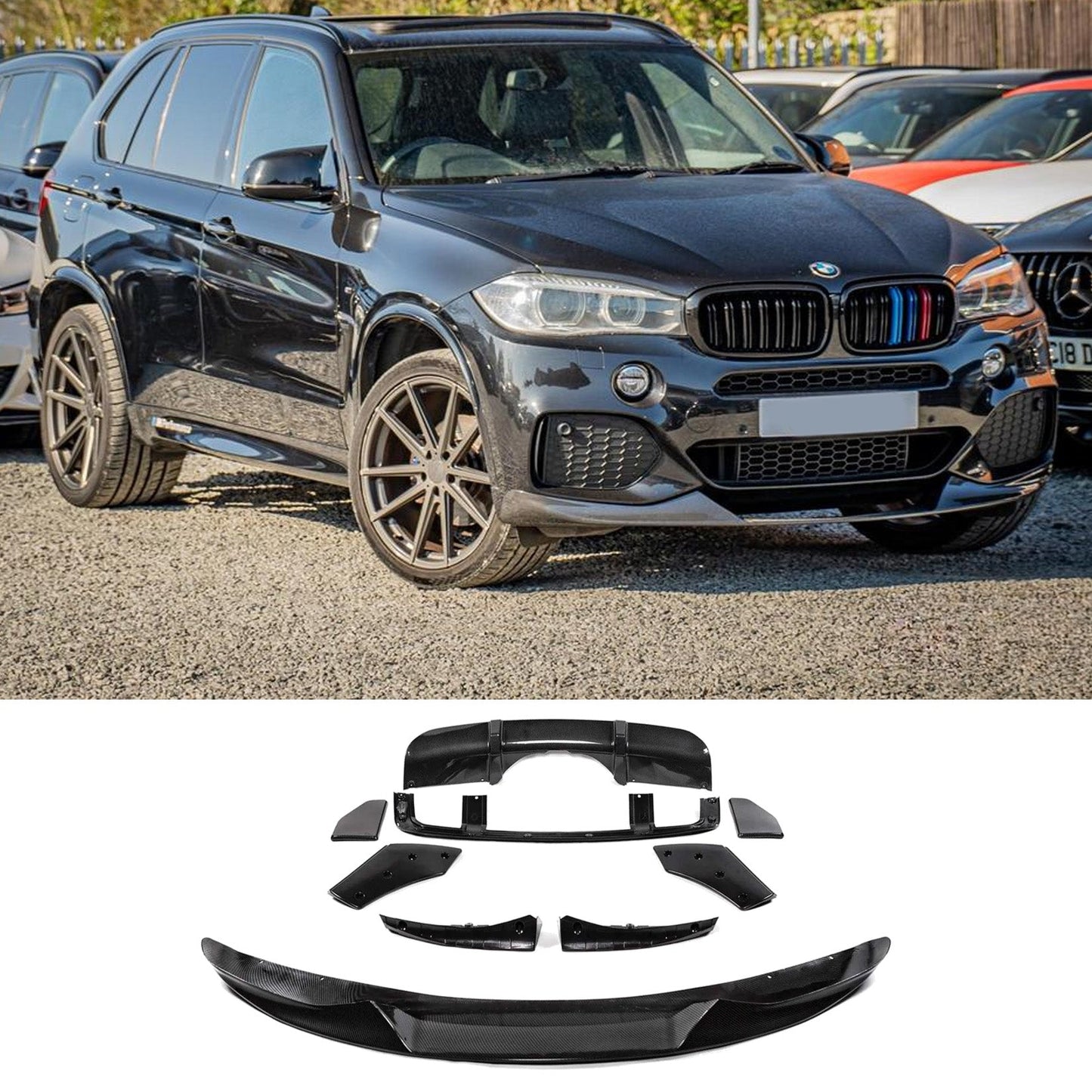 BMW X5 F15 M Sport Carbon Look Aero Kit - TMC Motorsport