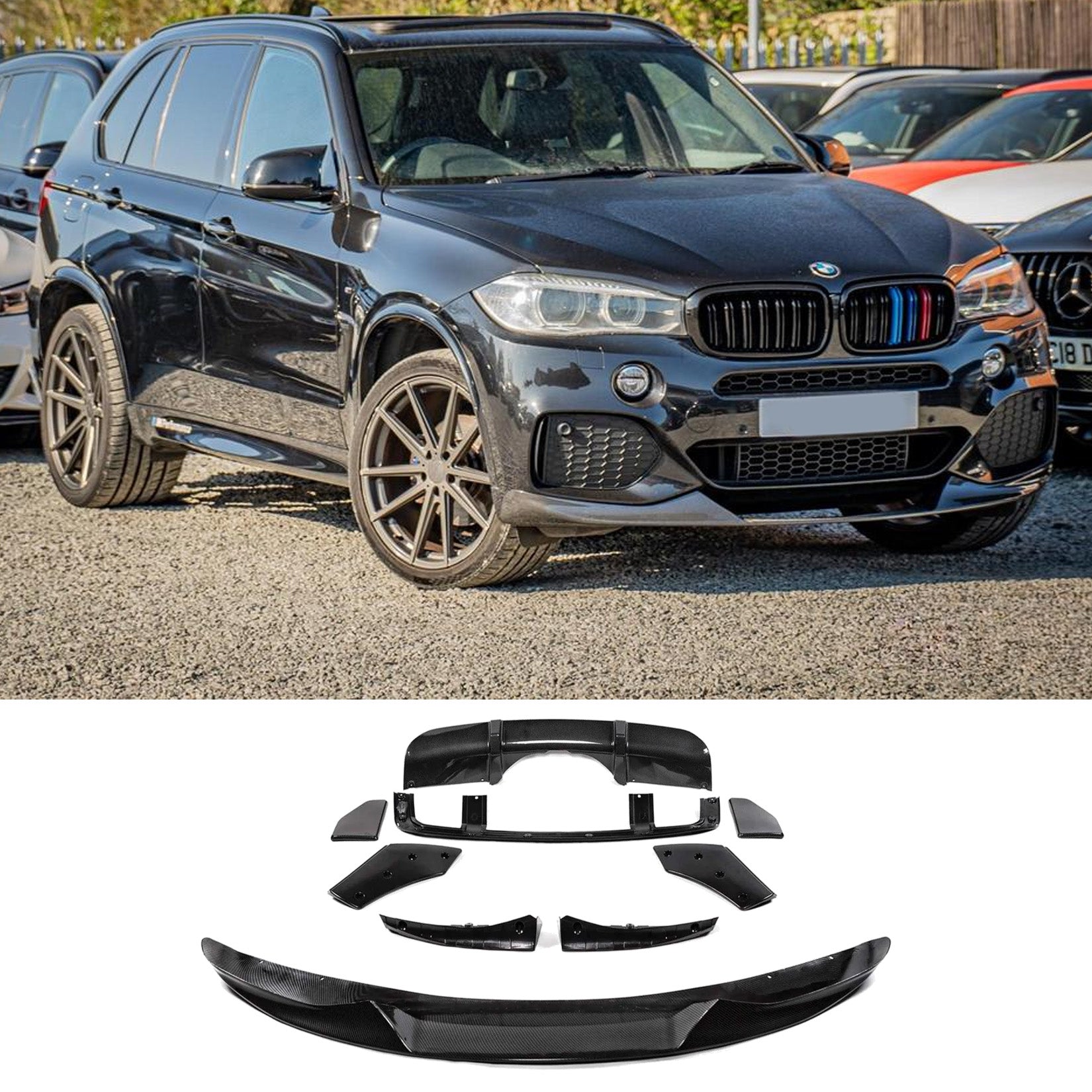 BMW X5 F15 M Sport Carbon Look Aero Kit - TMC Motorsport