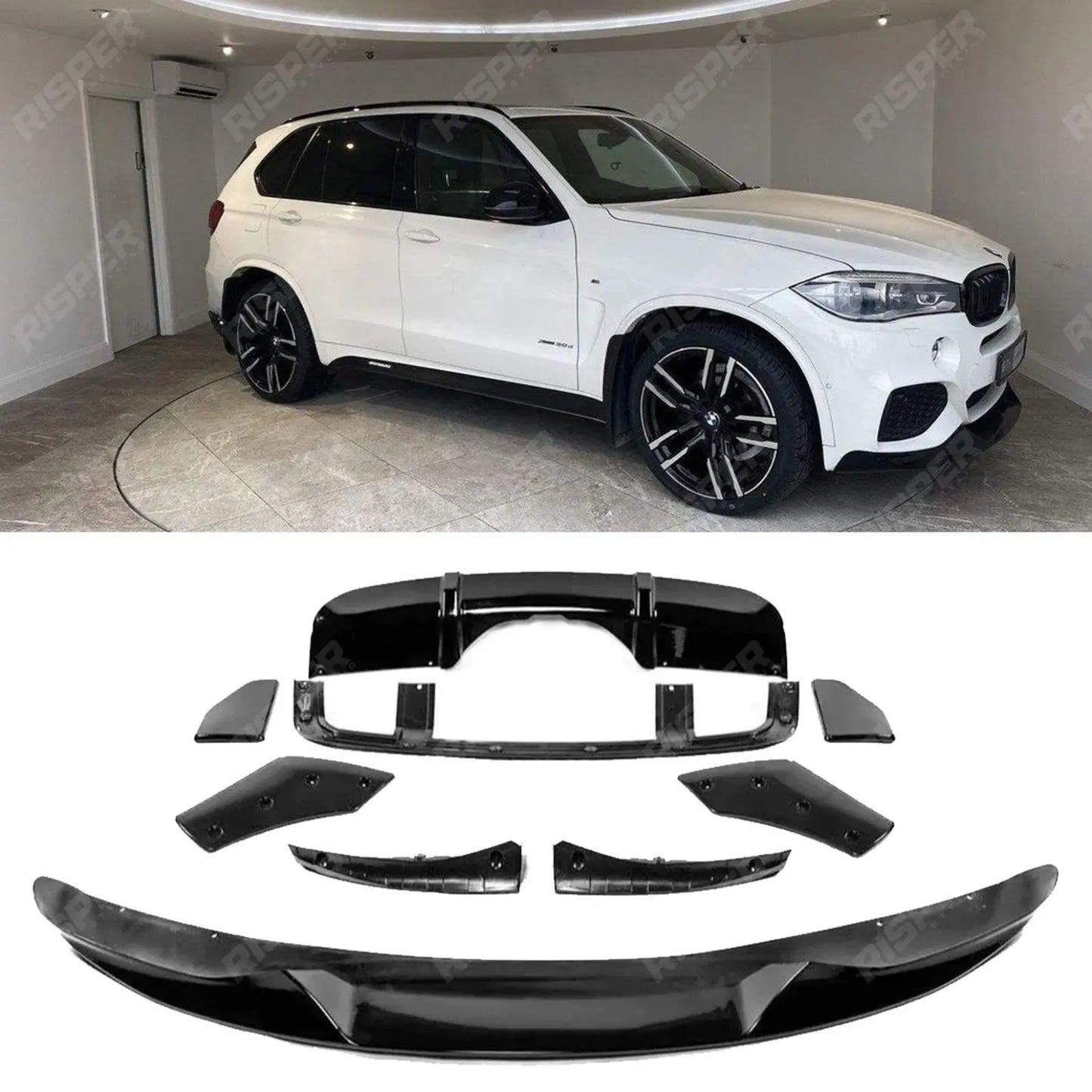 BMW X5 F15 M Sport Gloss Black Aero Kit