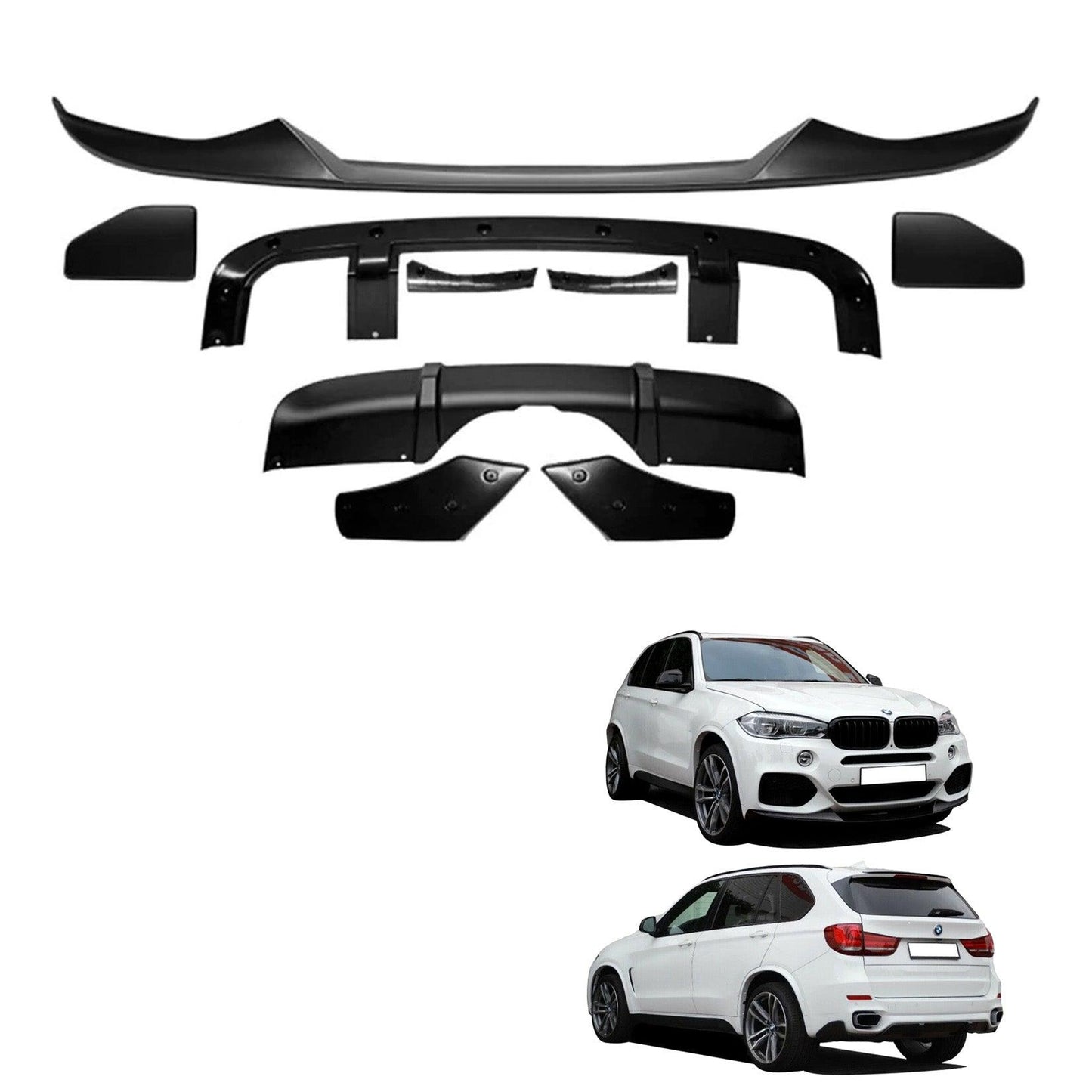 BMW X5 F15 M Sport Matte Black Aero Kit - TMC Motorsport