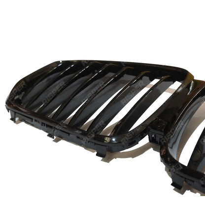 BMW X5 G05 2018-2022 M-Performance Solid Slat Grille - Gloss Black