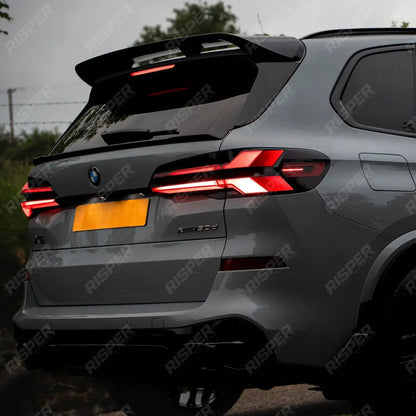 BMW X5 G05 2018 On Mid Spoiler In Gloss Black
