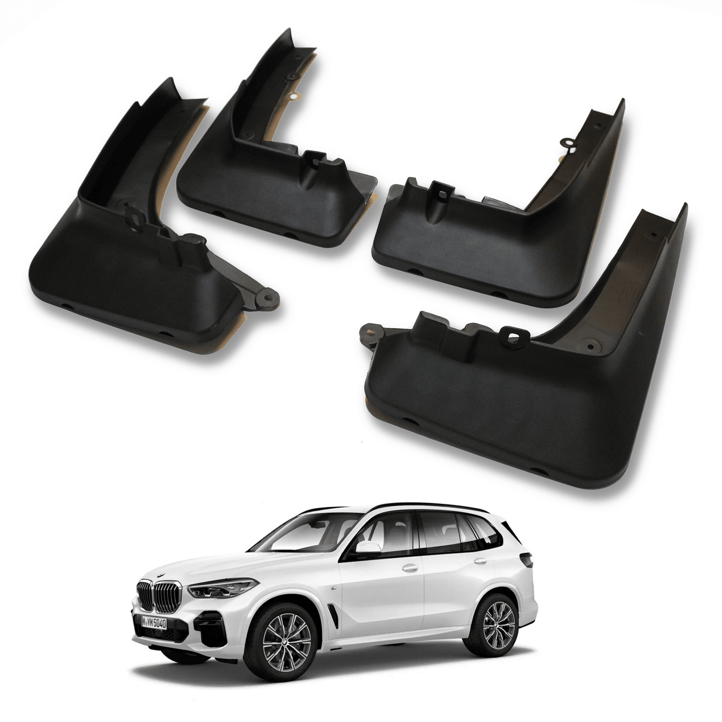 BMW X5 G05 2019 On OE Style Mud Flap Set “ For M-Sport Models - TMC Motorsport