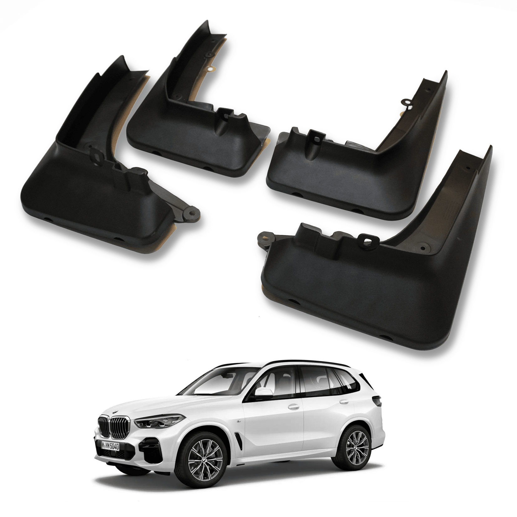 BMW X5 G05 2019 On OE Style Mud Flap Set “ For M-Sport Models - TMC Motorsport