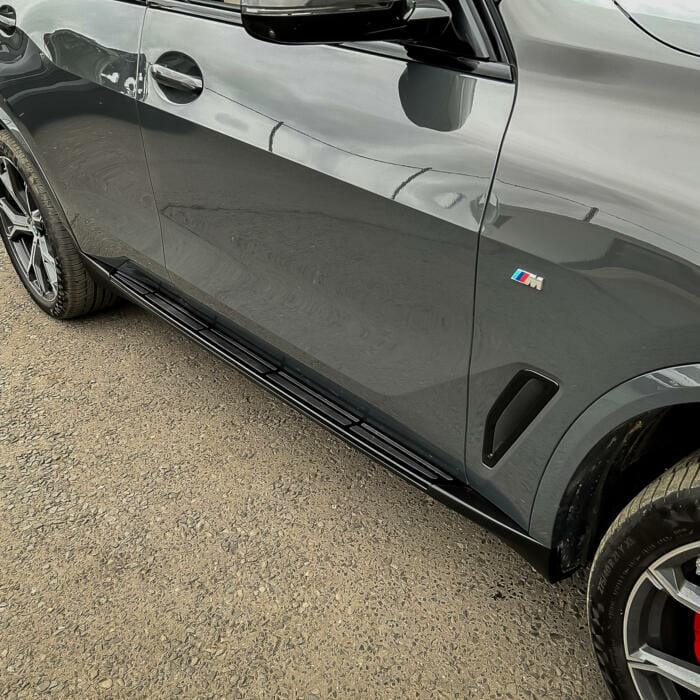 BMW X5 G05 2019 on OEM Style Side Steps - Black Edition - TMC Motorsport