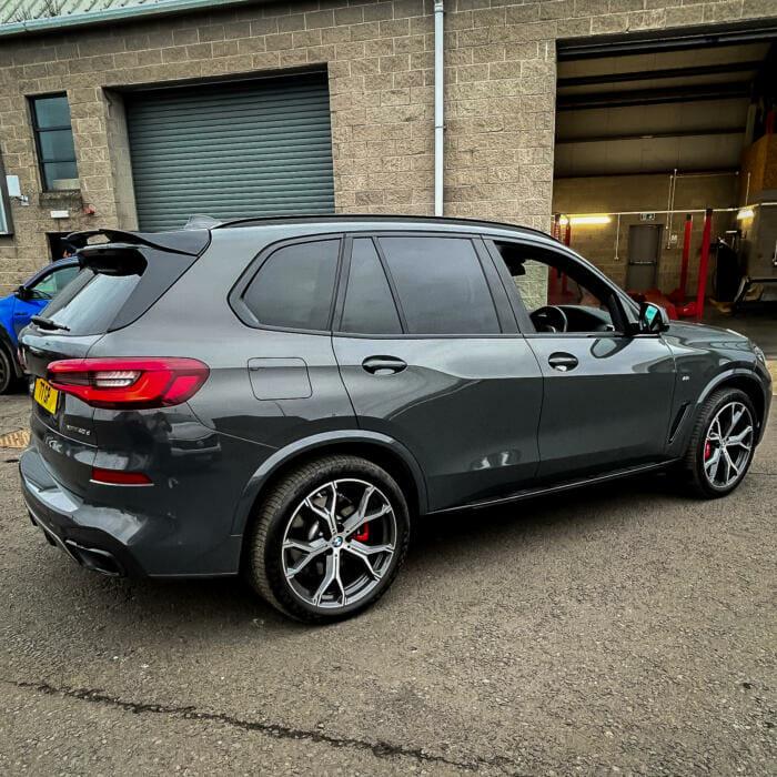 BMW X5 G05 2019 on OEM Style Side Steps - Black Edition - TMC Motorsport