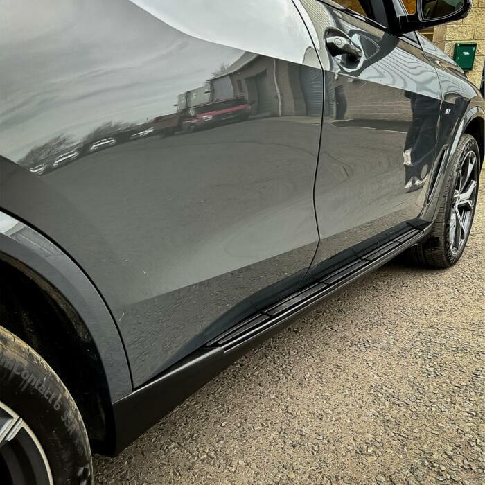 BMW X5 G05 2019 on OEM Style Side Steps - Black Edition - TMC Motorsport