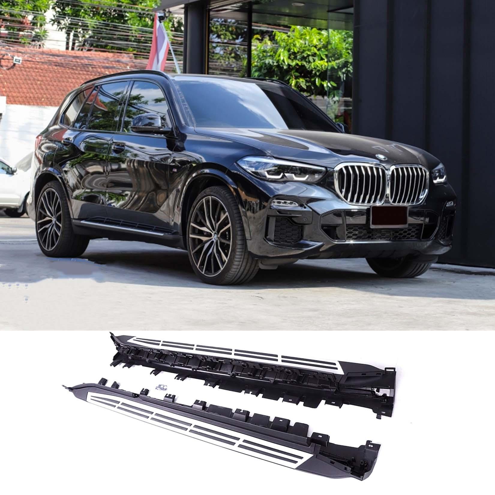 BMW x5 G05 2019 on OEM Style Side Steps - Silver - TMC Motorsport