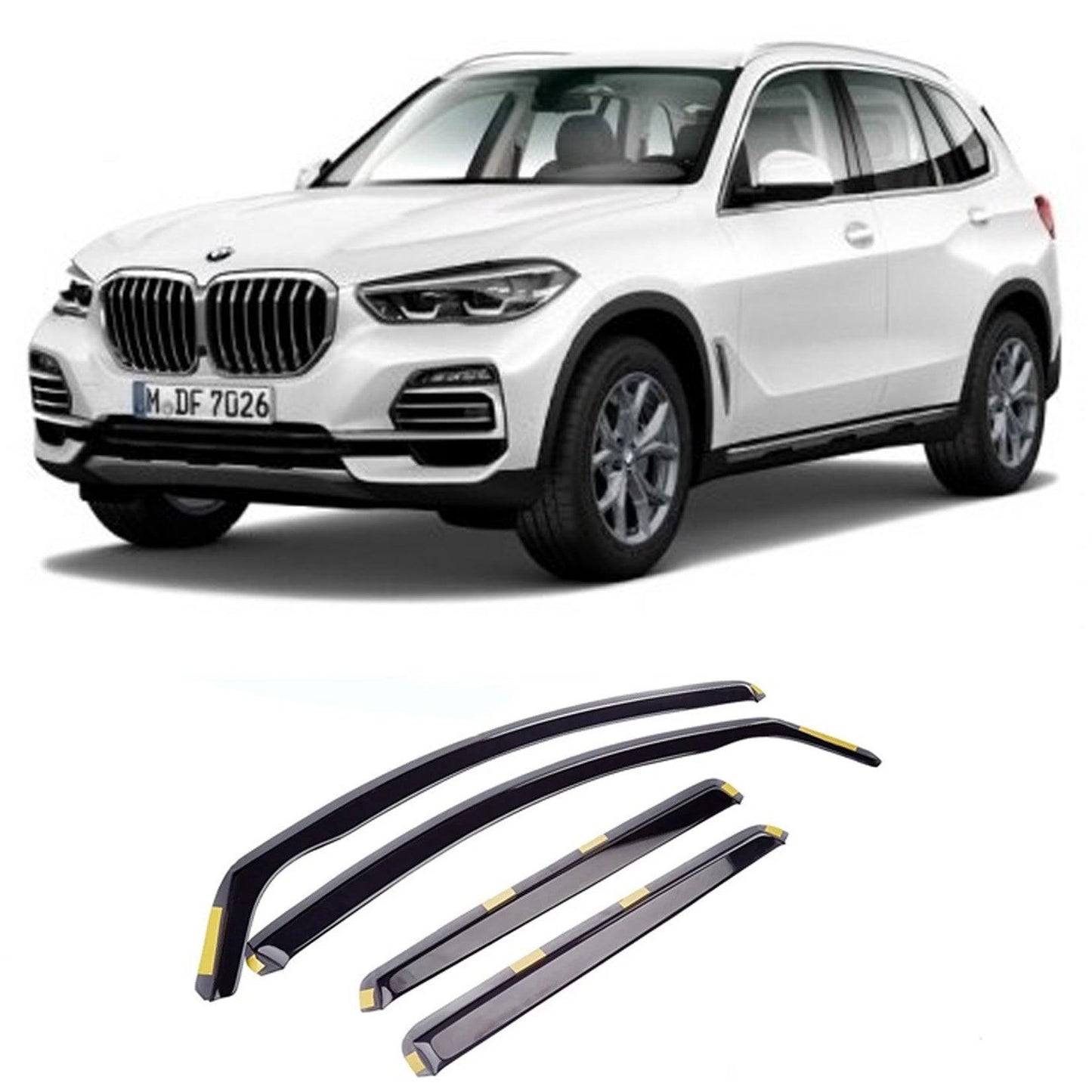 BMW X5 G05 2019 On STX Internal Wind Deflectors - 4pcs - TMC Motorsport