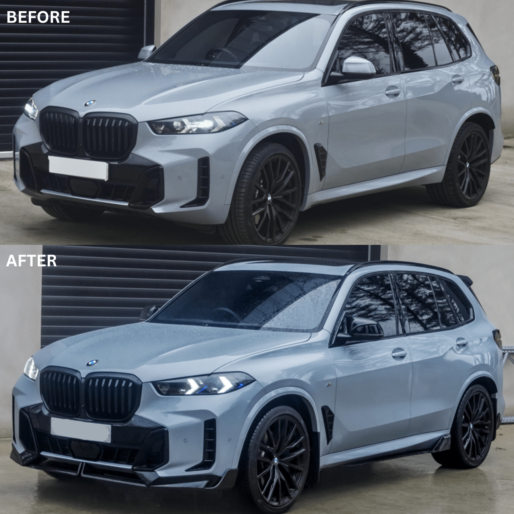 BMW X5 G05 LCI M Sport 2023+ Gloss Black Aero Kit by RISPER - TMC Motorsport