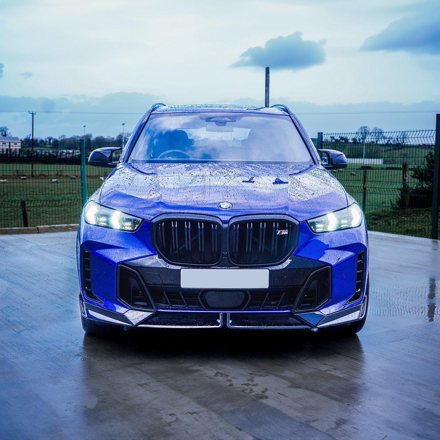 BMW X5 G05 LCI M Sport 2023+ Gloss Black Aero Kit by RISPER - TMC Motorsport