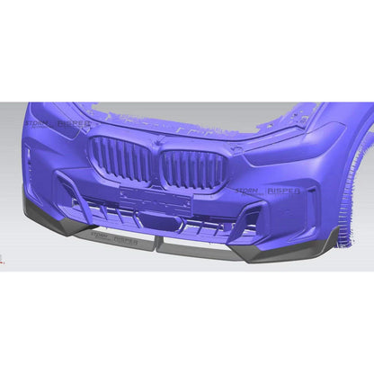 BMW X5 G05 LCI M Sport 2023+ Gloss Black Aero Kit by RISPER - TMC Motorsport