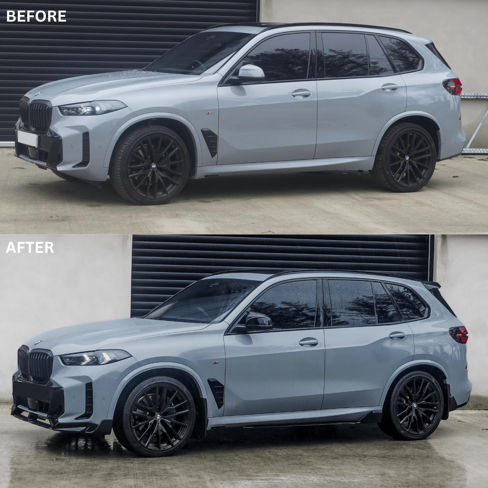 BMW X5 G05 LCI M Sport 2023+ Gloss Black Aero Kit by RISPER - TMC Motorsport