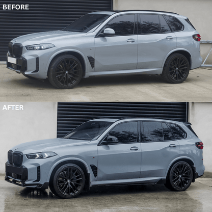 BMW X5 G05 LCI M Sport 2023+ Gloss Black Aero Kit by RISPER - TMC Motorsport