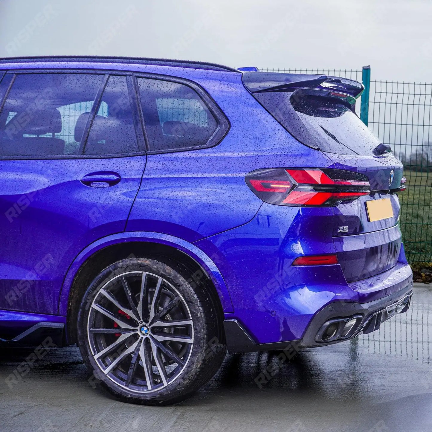 BMW X5 G05 LCI M Sport 2023+ Gloss Black Aero Kit by RISPER