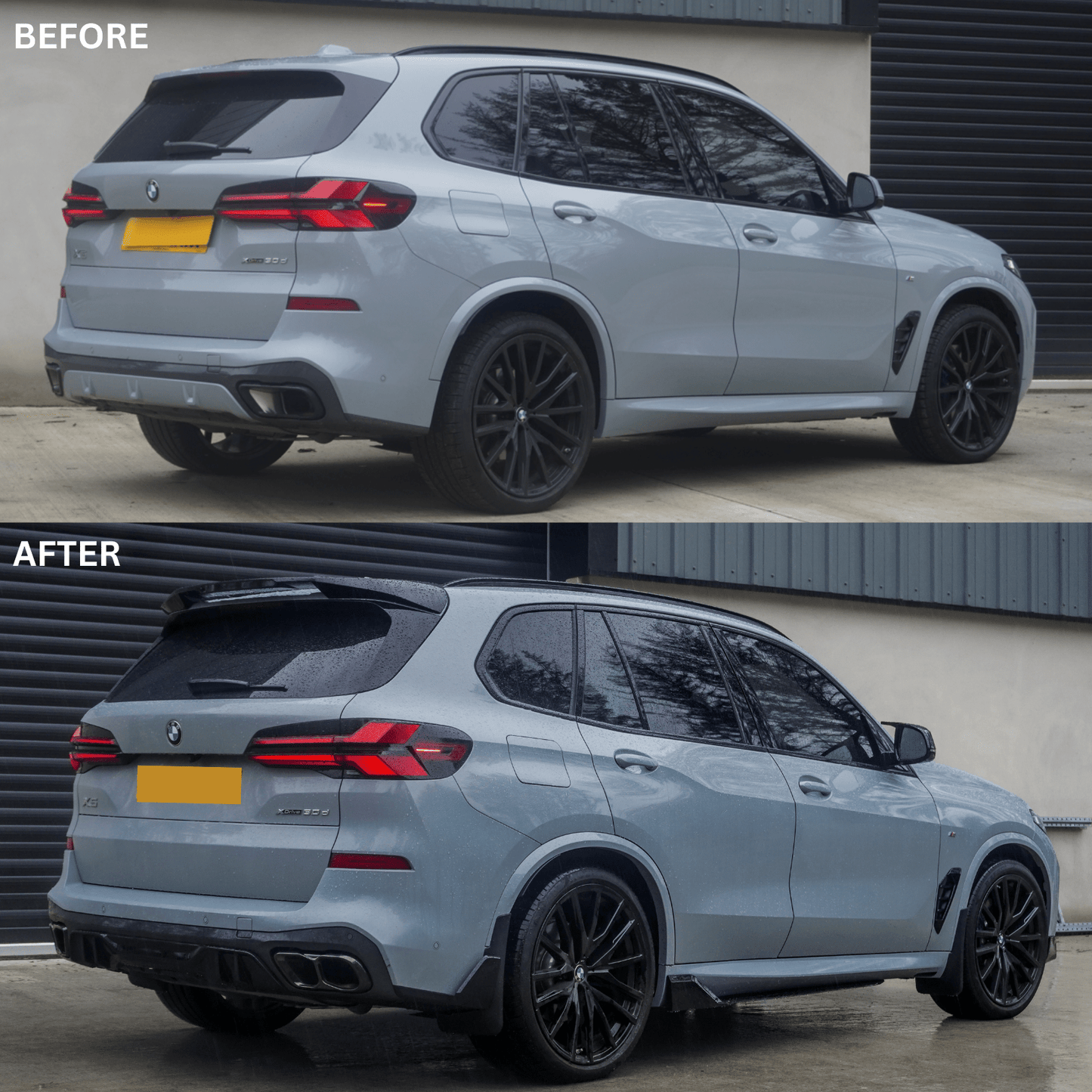 BMW X5 G05 LCI M Sport 2023+ Gloss Black Aero Kit by RISPER - TMC Motorsport