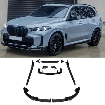 BMW X5 G05 LCI M Sport 2023+ Gloss Black Aero Kit by RISPER - TMC Motorsport