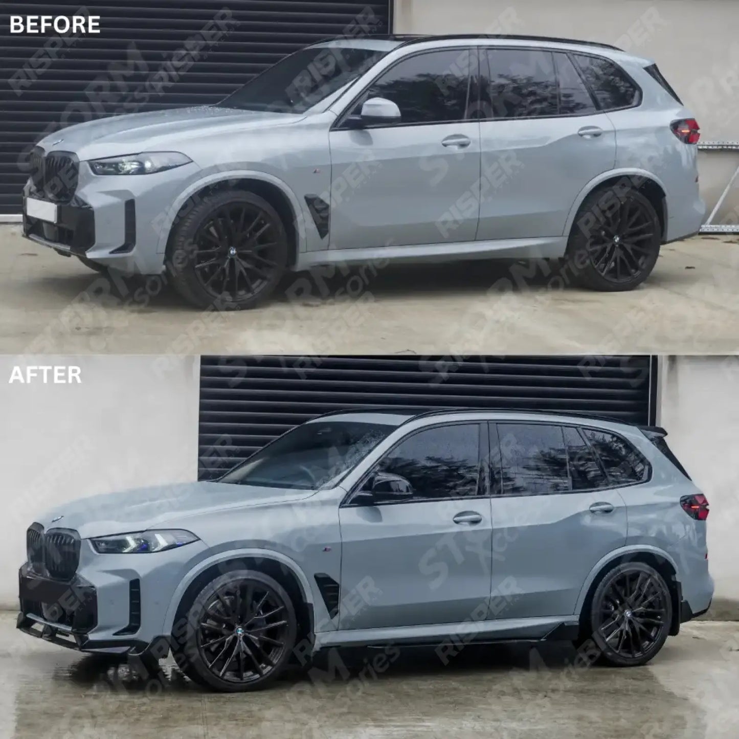 BMW X5 G05 LCI M Sport 2023+ Mirror Covers Gloss Black
