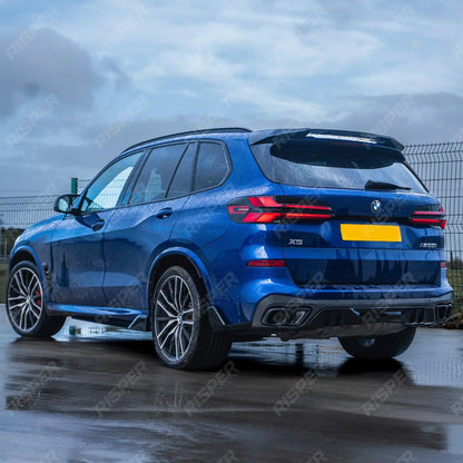 BMW X5 G05 LCI M Sport 2023+ Rear Diffuser In Gloss Black
