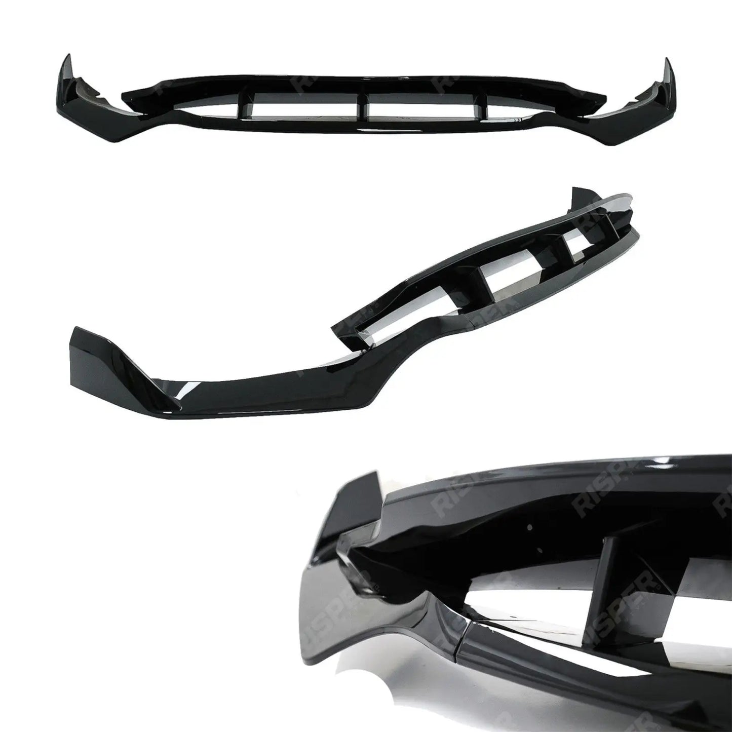 BMW X5 G05 M Sport 2018-2022 - Black Knight Front Splitter in Gloss Black