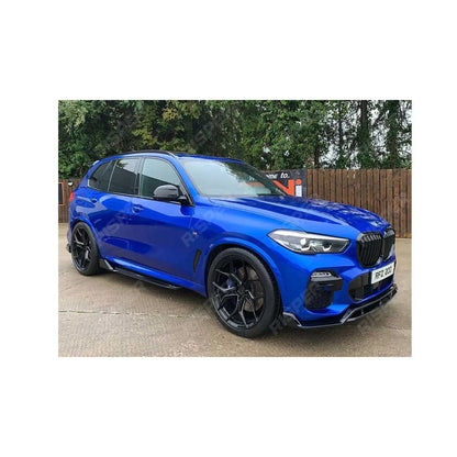 BMW X5 G05 M Sport 2018-2022 - Black Knight Front Splitter in Gloss Black