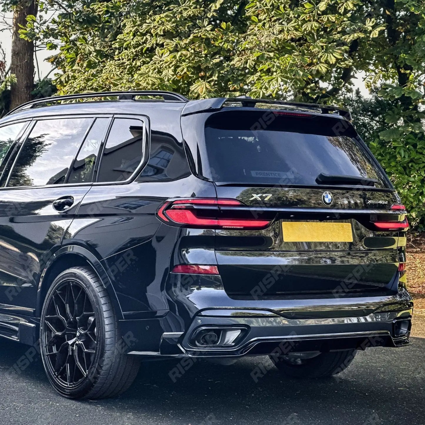 BMW X7 G07 LCI M Sport 2023+ Aero Kit In Gloss Black