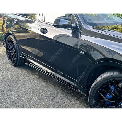 BMW X7 G07 LCI M Sport 2023+ Aero Kit In Gloss Black