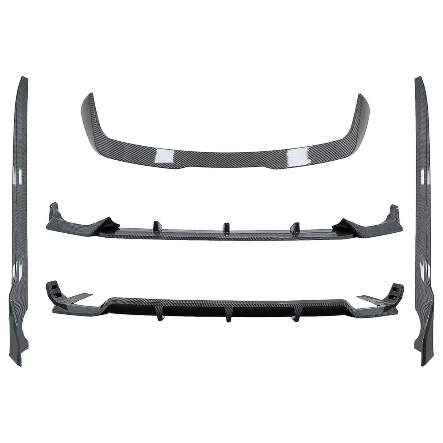 BMW X7 G07 M Sport (2018-2022 pre-LCI) Black Knight Aero Kit Carbon Look - TMC Motorsport