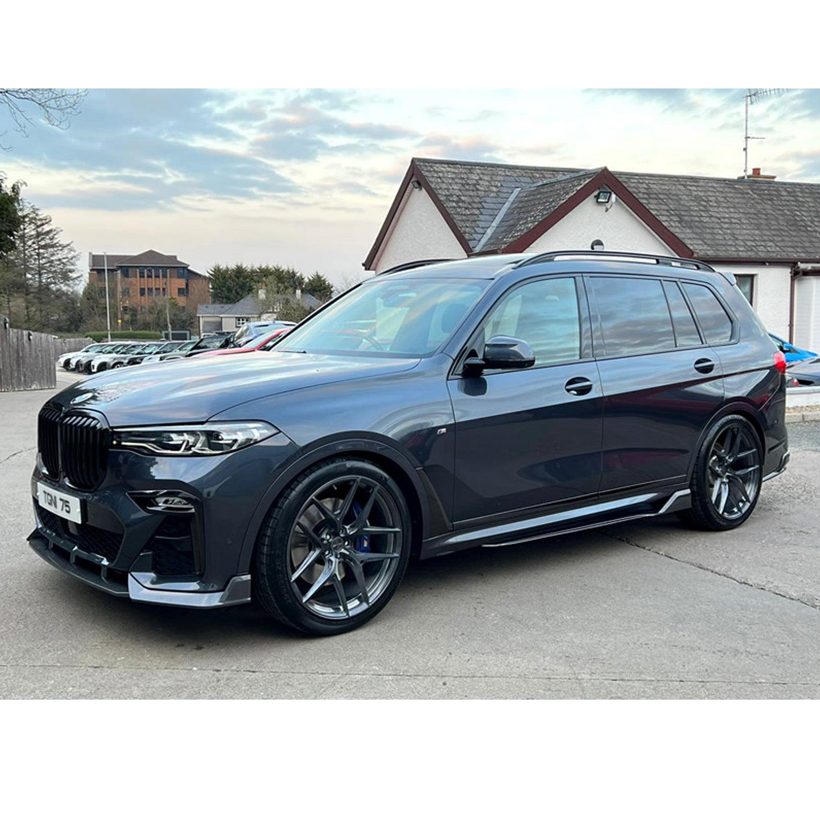 BMW X7 G07 M Sport (2018-2022 pre-LCI) Black Knight Aero Kit Carbon Look - TMC Motorsport