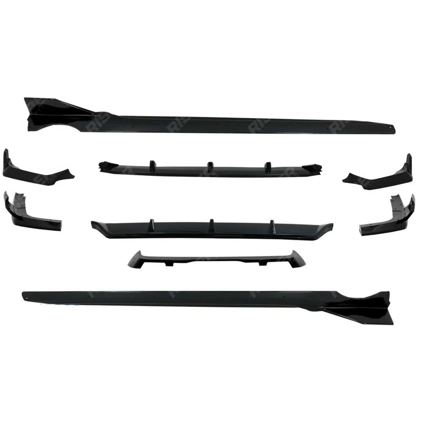 BMW X7 G07 M Sport (2018-2022 Pre-LCI) Black Knight Aero Kit in Gloss Black