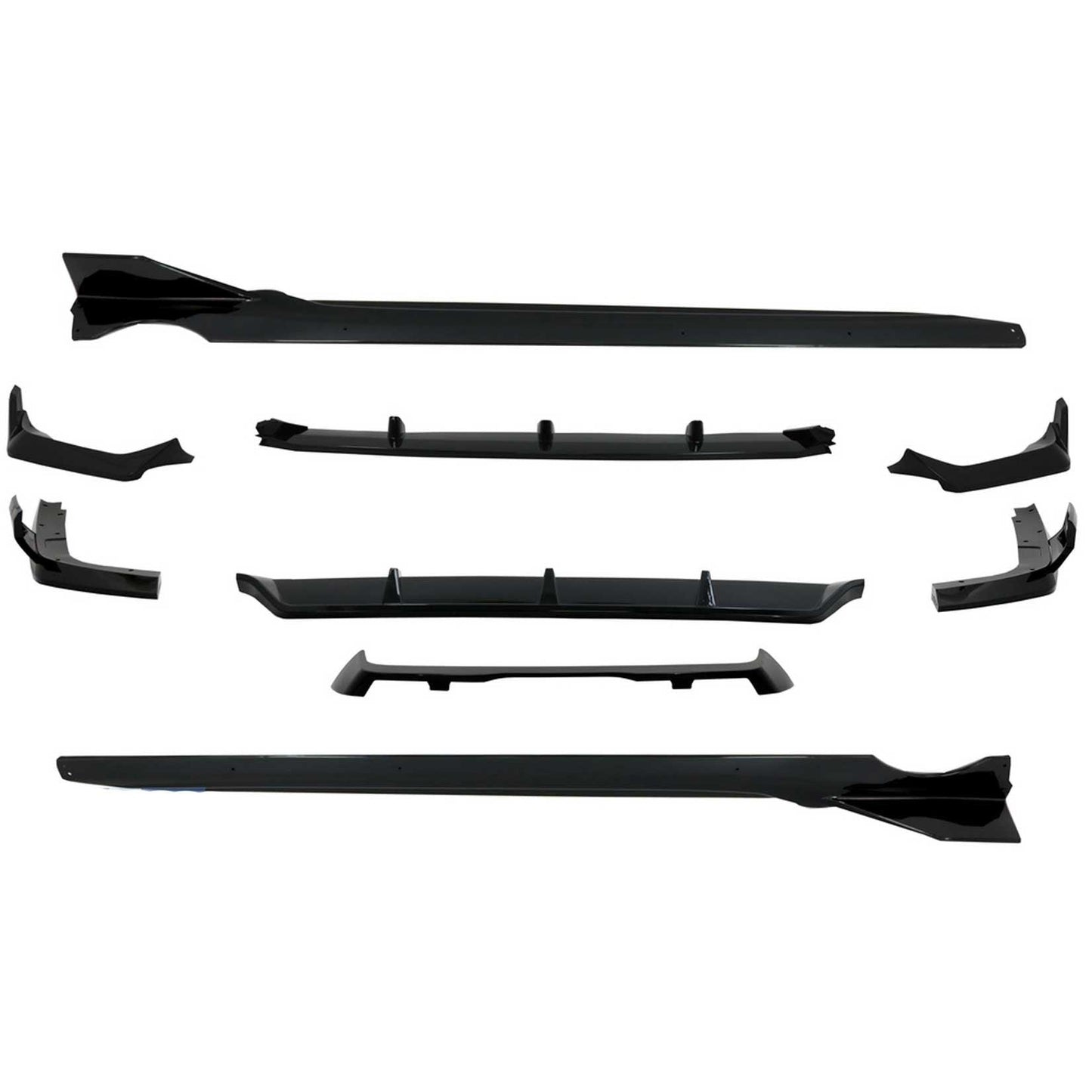 BMW X7 G07 M Sport (2018-2022 Pre-LCI) Black Knight Aero Kit in Gloss Black - TMC Motorsport