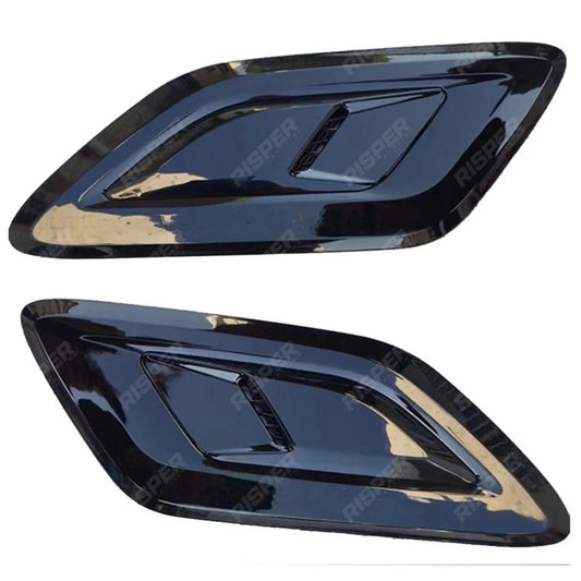 Bonnet Vents Covers Grille Trim In Black For Range Rover Sport 2018 On - L494