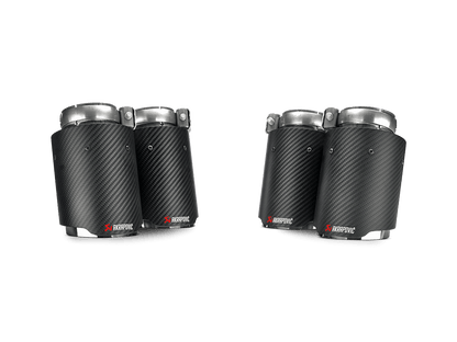 BMW M3 / M4 (F80 / F82 / F83) | Akrapovic | Tail Pipe Set (Carbon) - TMC Motorsport