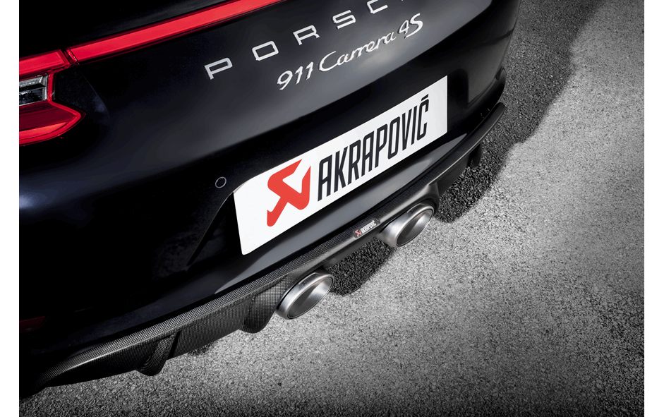 Porsche 911 Carrera / S / GTS (991.2) | Akrapovic | Rear Carbon Diffuser (Matte) - TMC Motorsport