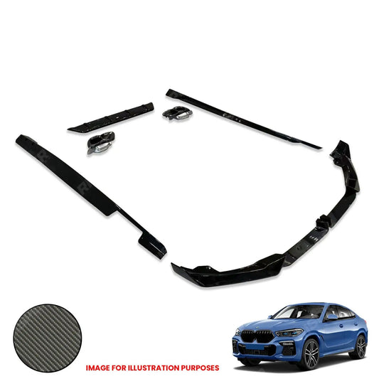 Carbon Look Aero Kit by RISPER For BMW X6 G06 LCI M Sport 2023+
