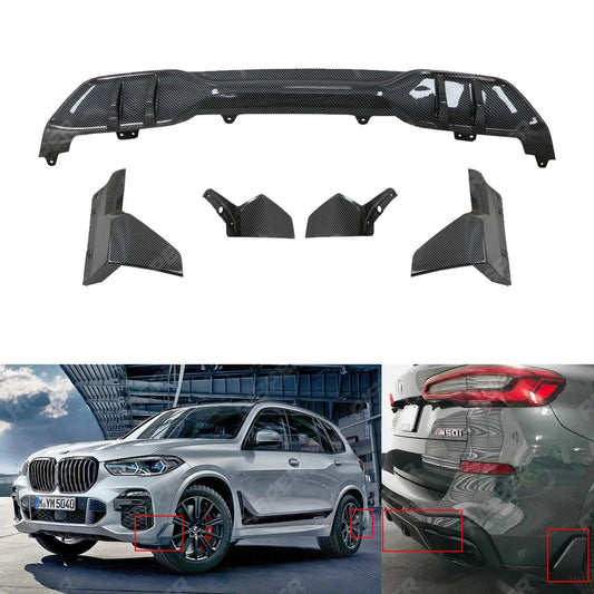 AeroKit in Carbon Look For BMW X5 G05 M Sport (2018-2022)