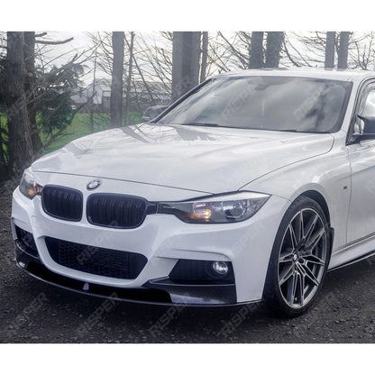 Carbon Look Full Aero Body Kit Diffuser 0___0 For BMW 3 Series F30 M Sport 2012-2018