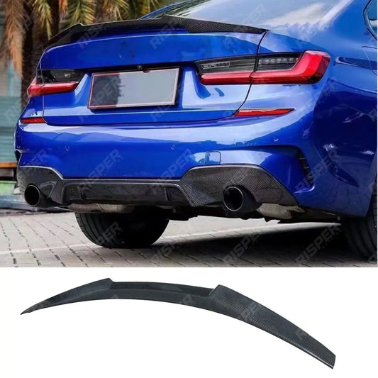 Carbon Look M3 Style Rear Spoiler For BMW 3 Series G20 2018+ - G80 M3