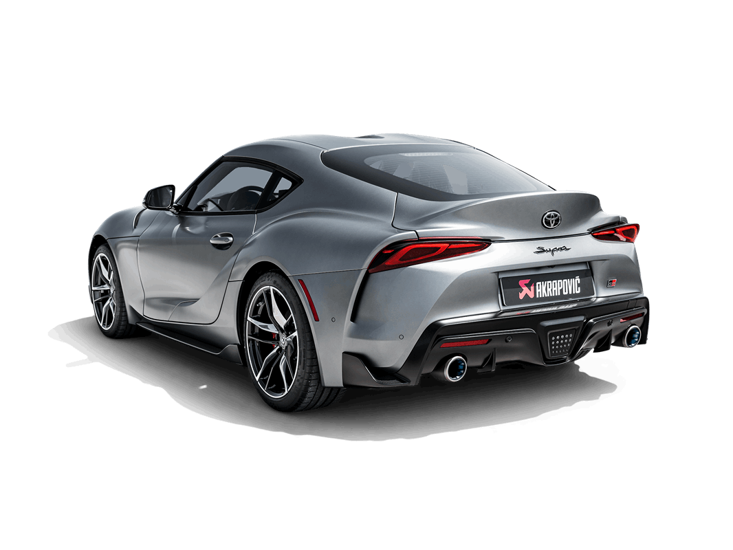 Toyota Supra (A90) | Akrapovic | Slip-On Line (Titanium) - TMC Motorsport