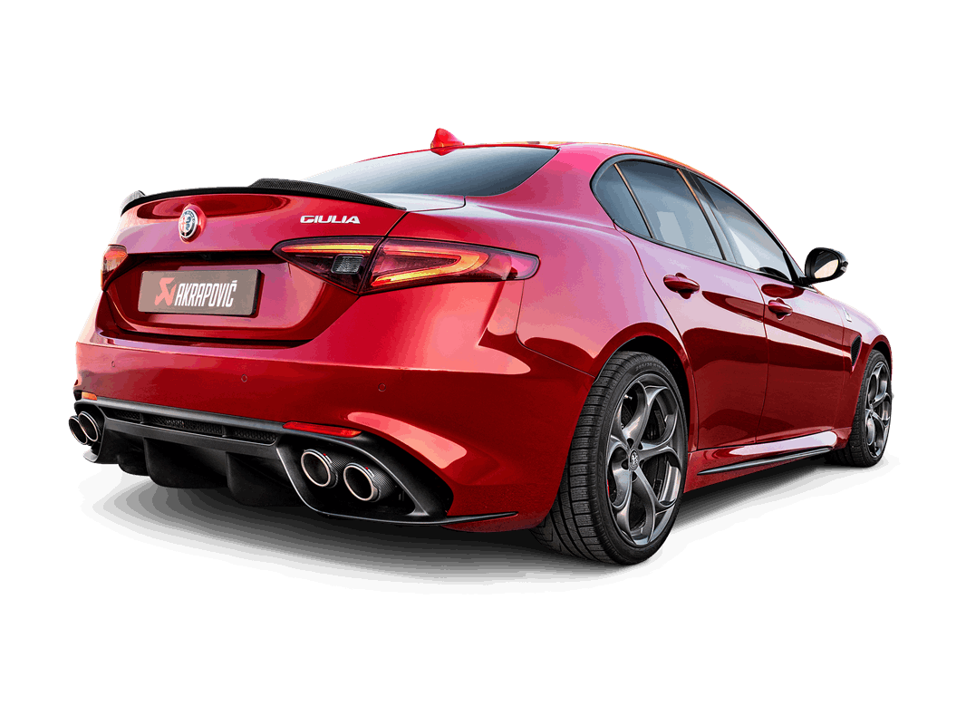 Alfa Romeo Giulia Quadrifoglio | Akrapovic | Evolution Line (Titanium) - TMC Motorsport
