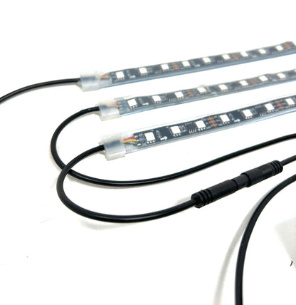 Chaser Edition Bluetooth RGB Footwell Strip Kit – MK4 Focus Interior LED Upgrade