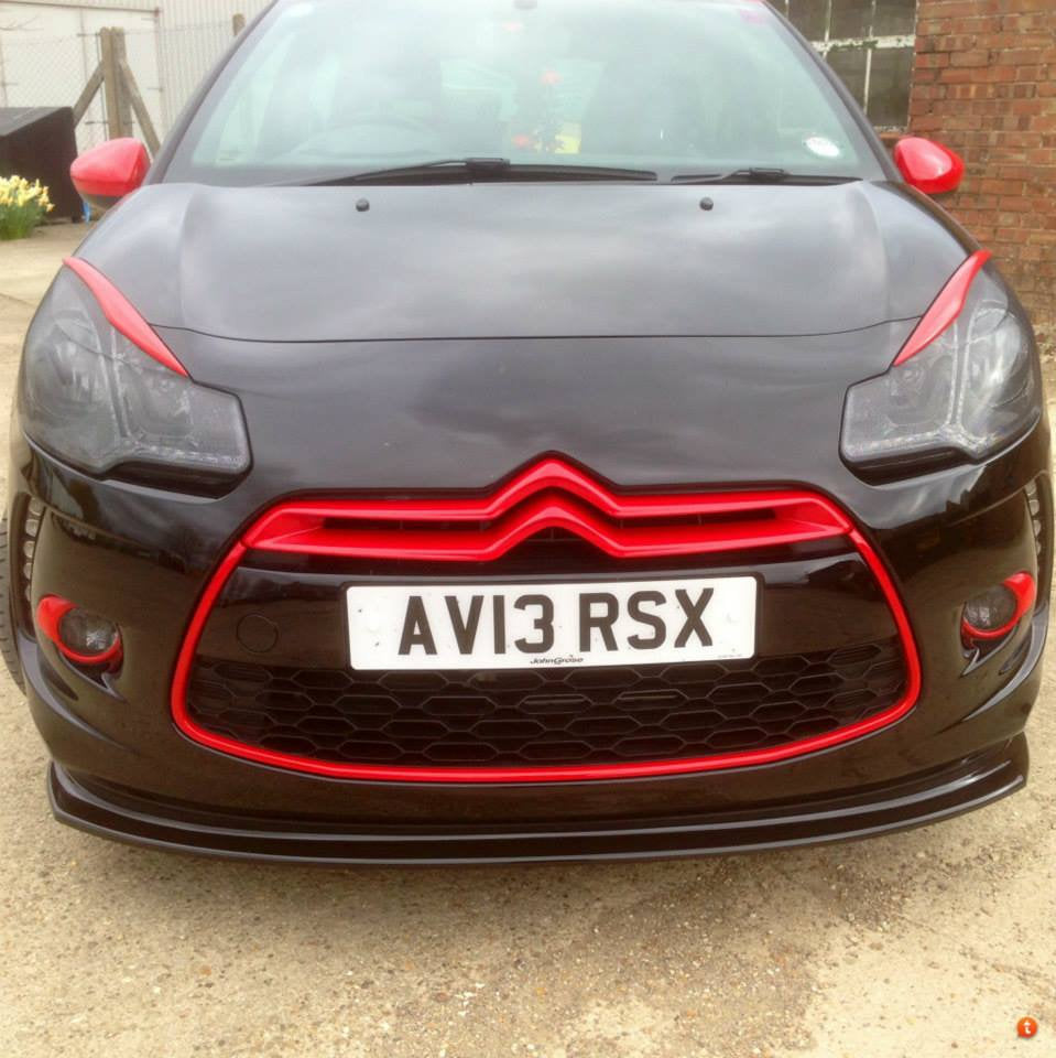 Citroen DS3 - Front Splitter - TMC Motorsport