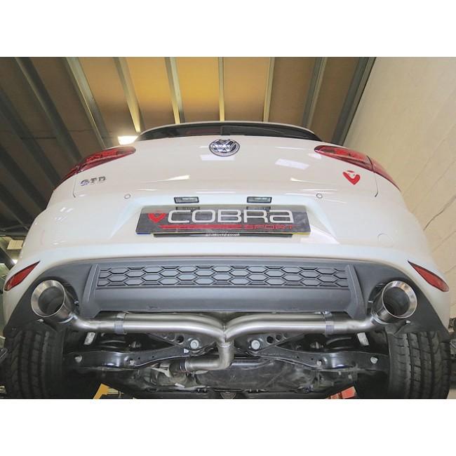 Cobra Sport VW Golf GTD (Mk7) 2.0 TDI (5G) (14-17) GTI Style Rear Exhaust - TMC Motorsport