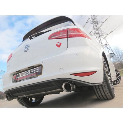 Cobra Sport VW Golf GTD (Mk7) 2.0 TDI (5G) (14-17) GTI Style Cat Back Performance Exhaust - TMC Motorsport