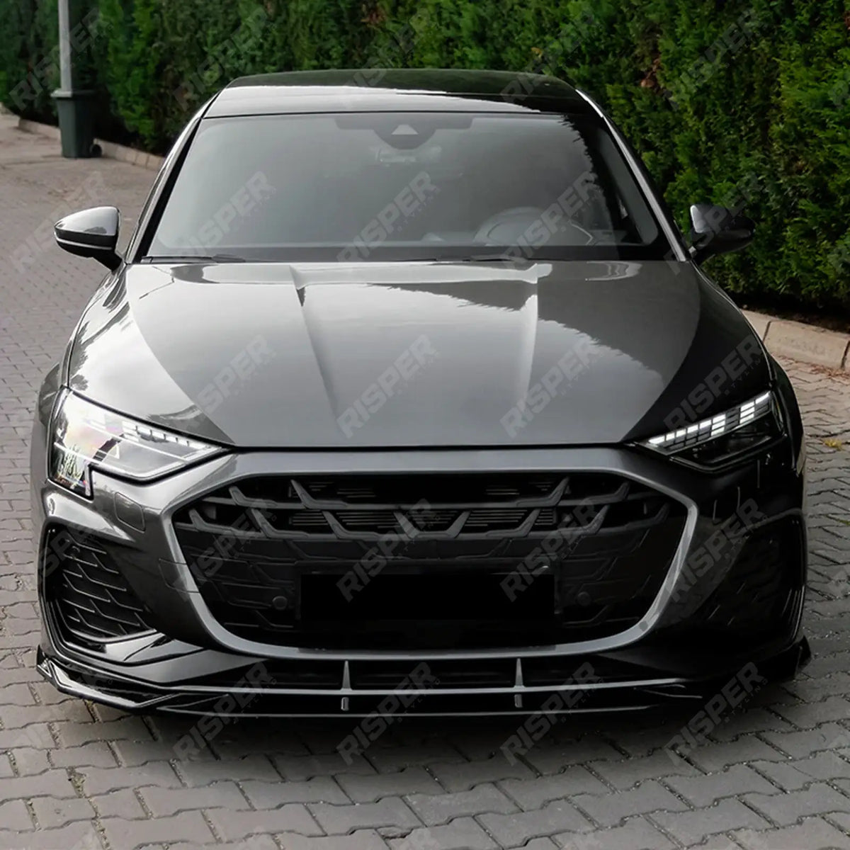 Complete Body Kit in Gloss Black For Audi A3 8y 2025 on S-line / S3 Sportback